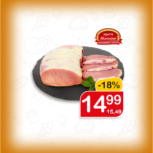 Каре свинско
Братя Манолови, за 1 кг * от щанд